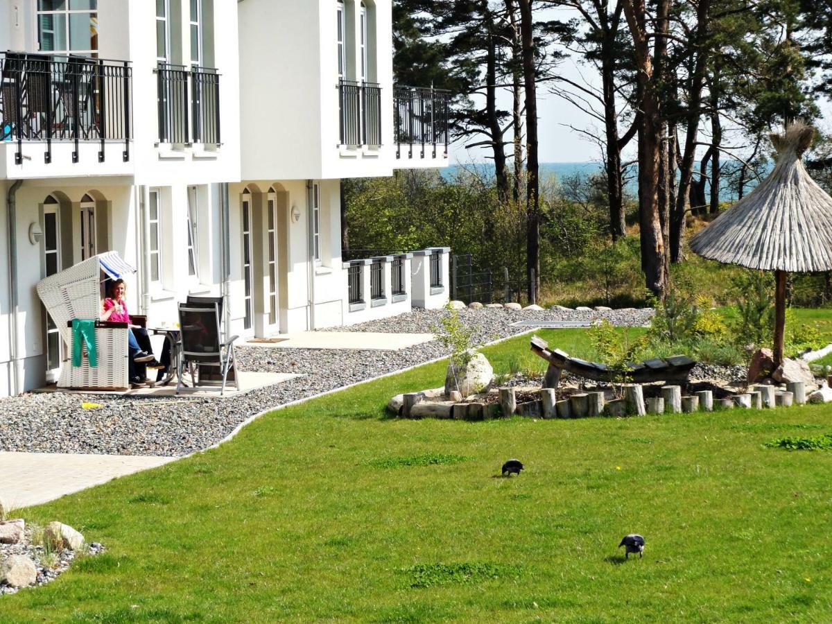 3 Zimmer Ferienwohnung Haus Meeresblick Mit Meerblick A005 Mit Suedterrasse Und Strandkorb Бабе Экстерьер фото